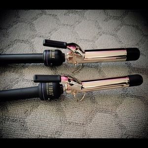 Two 24K Gold Curling Iron